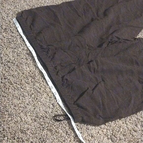 Eileen Fisher Womens Size XL Brown Capri Italian Fabric, Stretchy Waist - Picture 6 of 8